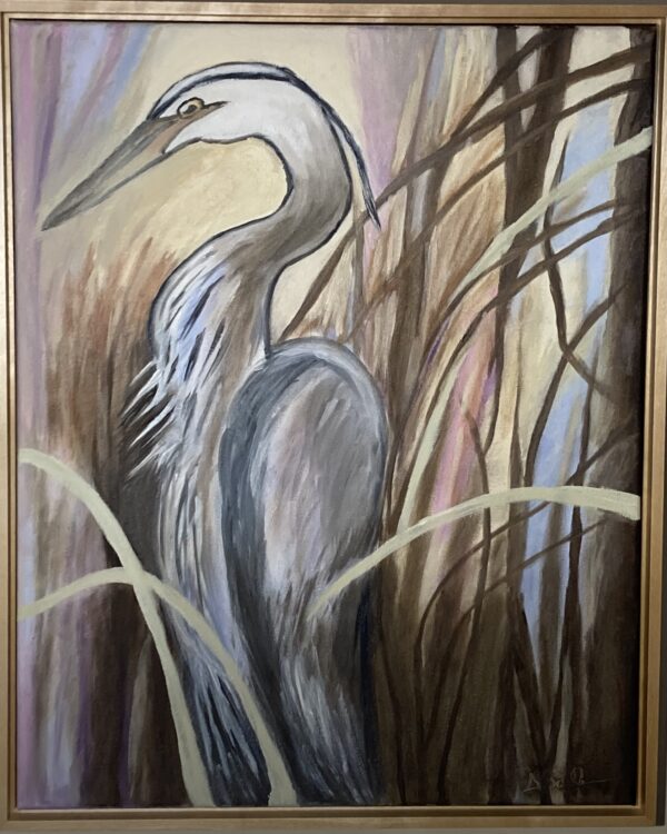 Fred, the Blue Heron